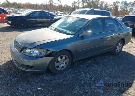 2002 Toyota Avalon Xl z USA, uszkodzony, nr VIN 4T1BF28B72U202866
